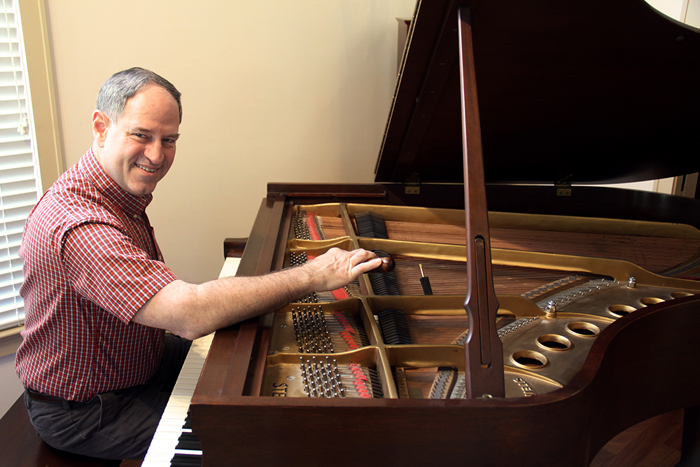 Bill McKaig with Piano Top